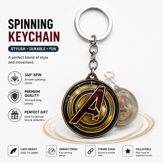 Spinning Avengers Keychain | I9401