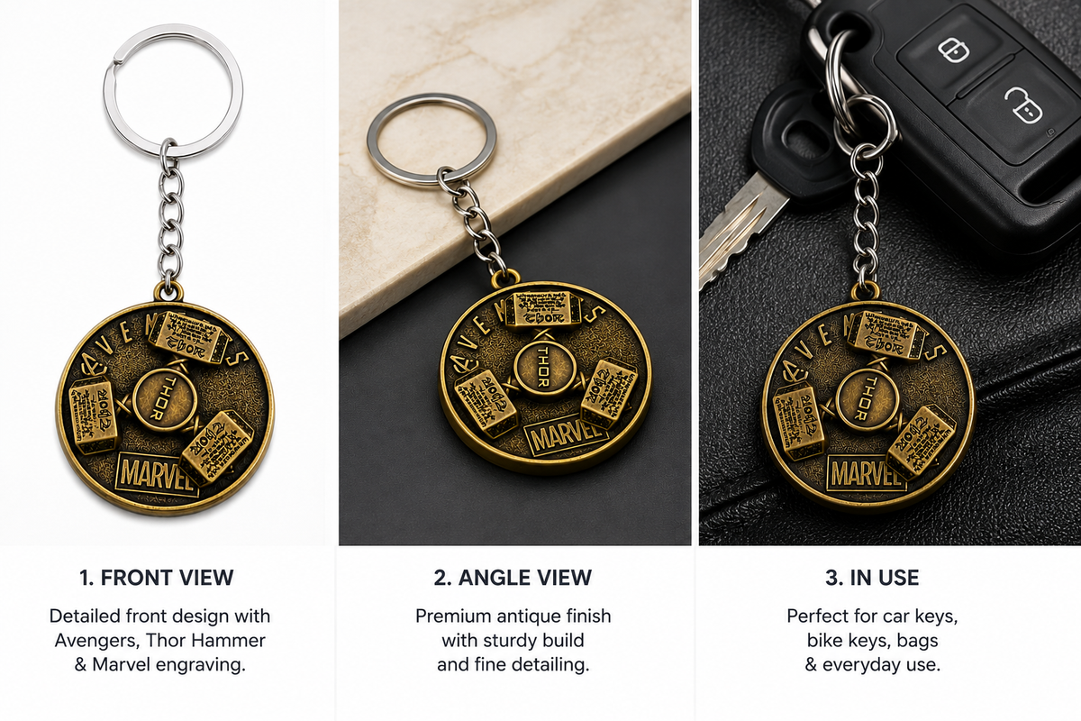 Thor Avengers Spinning Keychain | I9406
