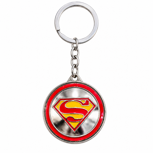 Superman Spinning Metal Keychain | I9410