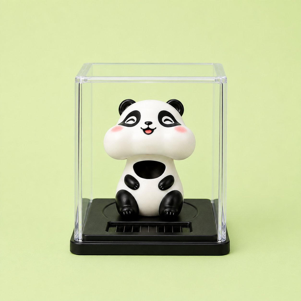 Solar Smiling Panda Dashboard Idol