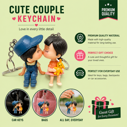 Romantic Couple Keychain