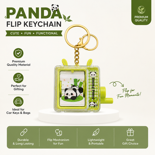 Panda Magic Rolling Keychain | I9201