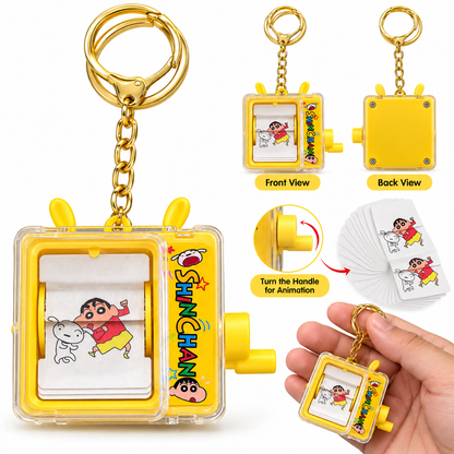 Shinchan Magic Rolling Keychain | I9202