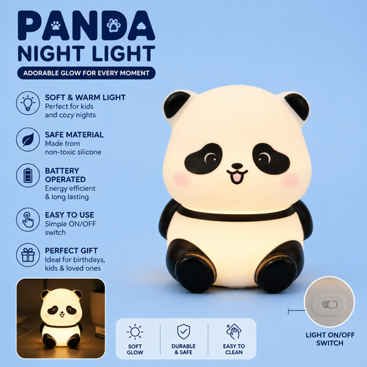 Cute Panda Cozy Night Lamp | I9302