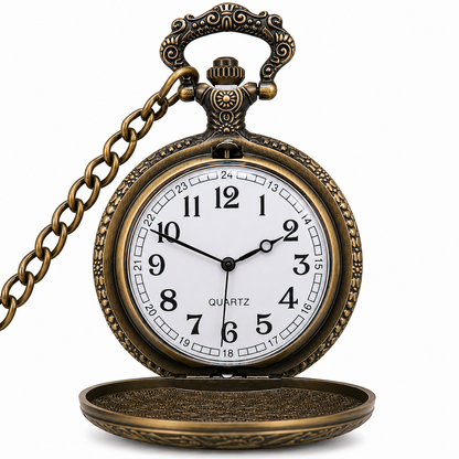 Vintage Pocket Watch – Horse - Antique Style - I9501