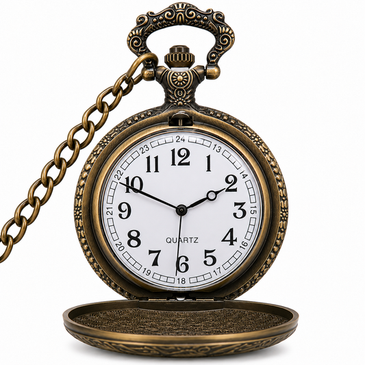 Vintage Pocket Watch – Horse - Antique Style - I9501