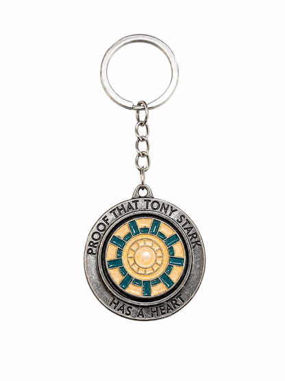 Tony Stark - Iron man Arc Reactor Spinning Keychain | I9402