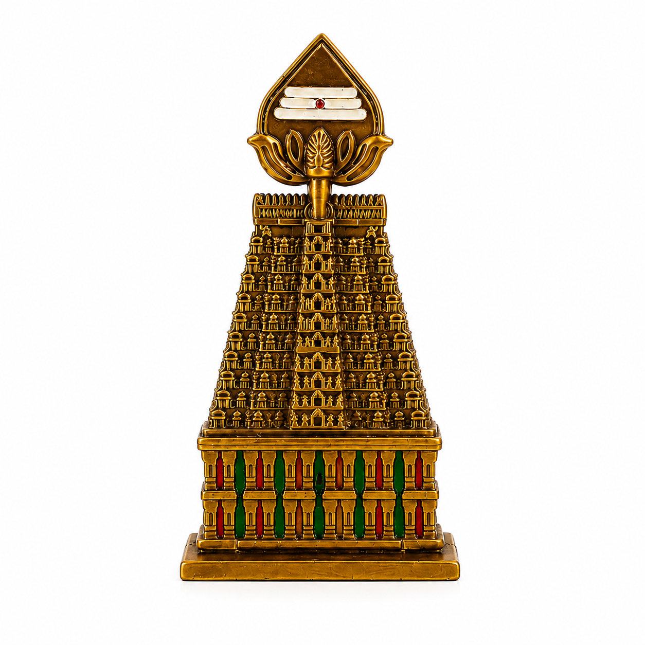 PREMIUM BRASS MURUGAN VEL GOPURAM