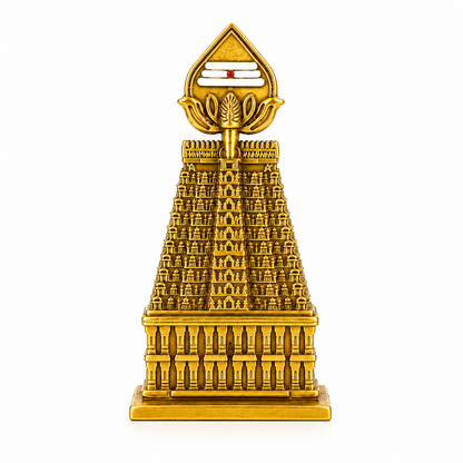 PREMIUM BRASS MURUGAN VEL GOPURAM