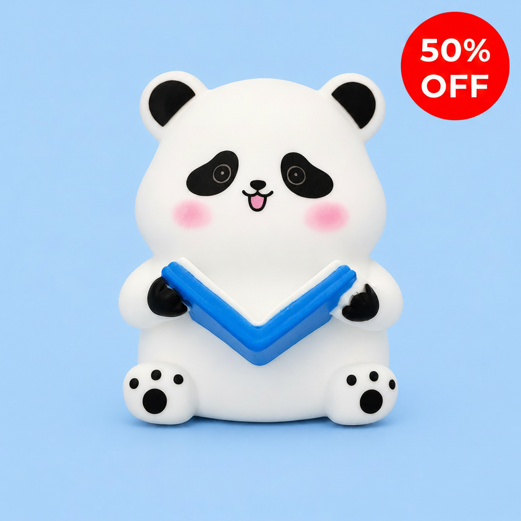 Panda Reading Buddy Night Light 50% OFF