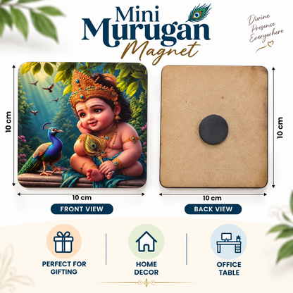Murugan Magnet Collection – Divine Charm for Every Space