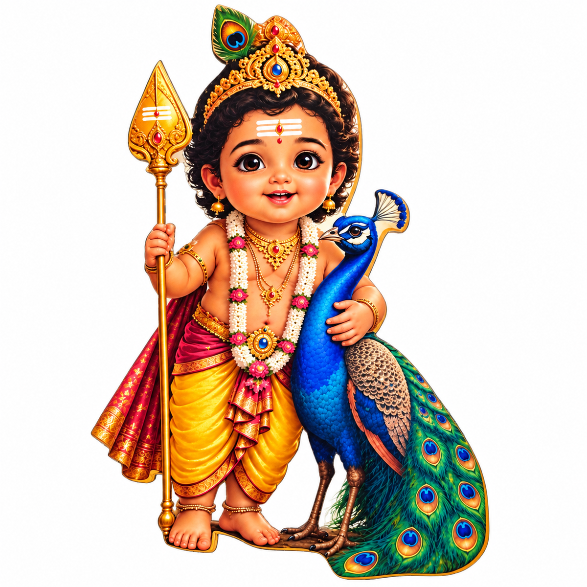 Murugan Magnet Collection – Divine Charm for Every Space